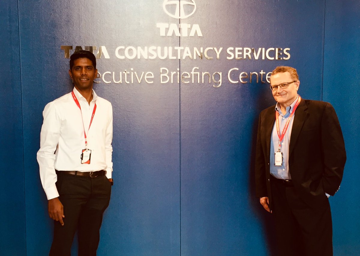 iamSSN's tweet photo. At the state of the art Executive Briefing Center @TCS. Thanks for hosting us and for everything that you do for us. A day well spent understanding your digital capabilities and meeting our super talented development teams. @DanRoestorf @sudeep_mazumdar https://t.co/ywBnHaSwJr