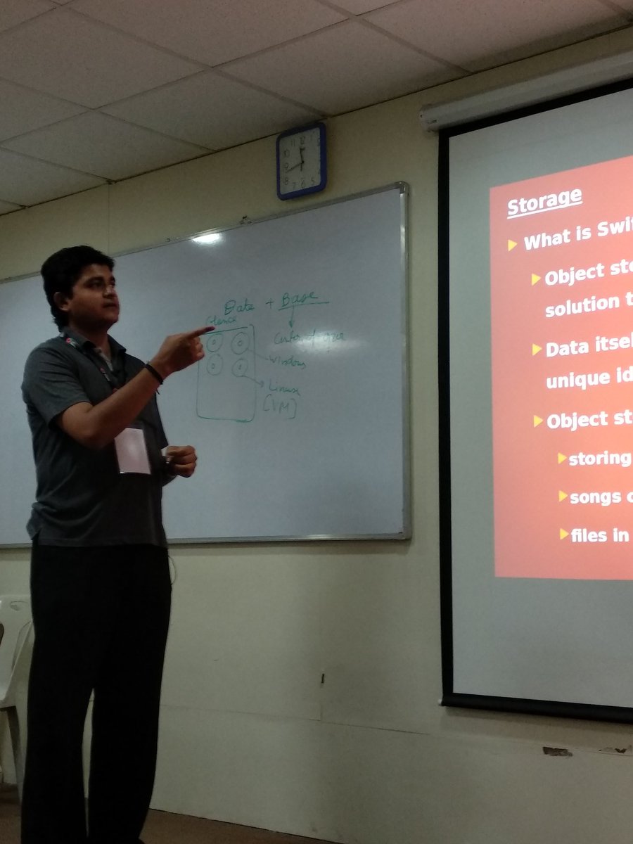 gnunify's tweet photo. @yomanpatil Mr. Mayur Patil answering Basic "WH" questions on OpenStack and introducing attendees to "Community".
#gnuNify2018 #knowafest #opensource #day2 #openstack #community https://t.co/o5y6vYYDfY