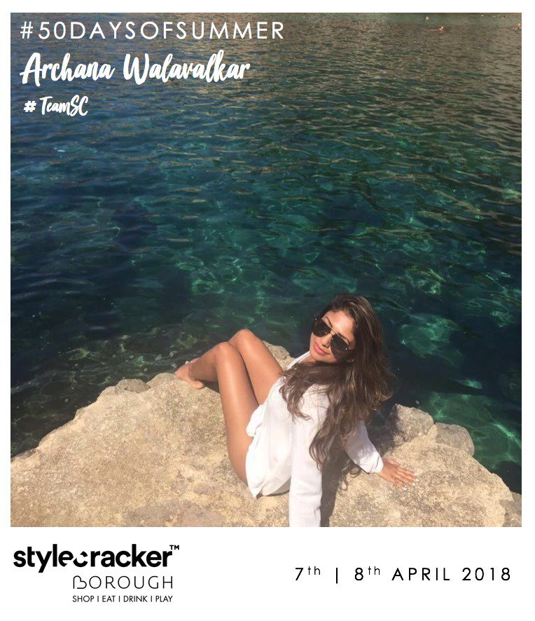 StyleCracker Co-Founder @archanaSC tells us that she is a complete summer girl. It's her cutoff shorts, tequila cocktails and summer holidays that truly make this season special. We're counting down #50DaysOfSummer with our #SCSquad everyday till the #SCBorough!