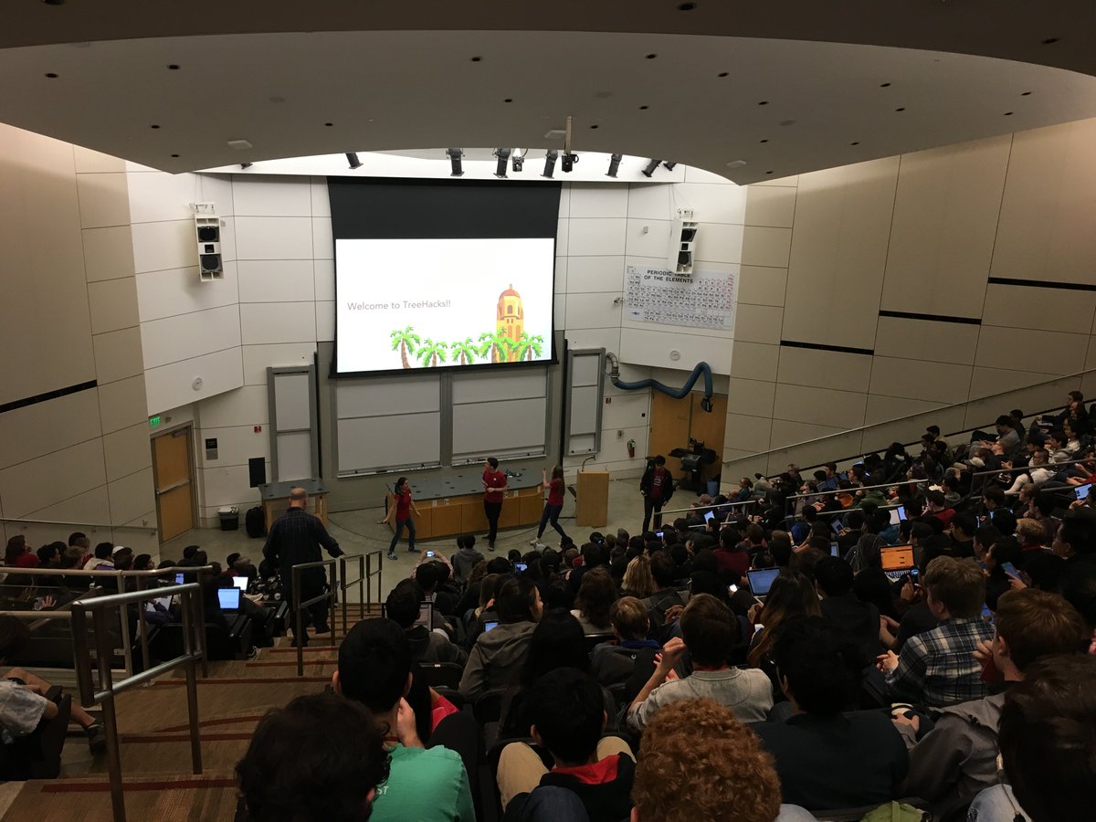 mlab's tweet photo. We're excited to be at the TreeHacks hackathon at @Stanford this weekend for 36 hours of coding and fun! We can't wait to see what gets built! #HackWithTrees https://t.co/YCV7D9PIR7