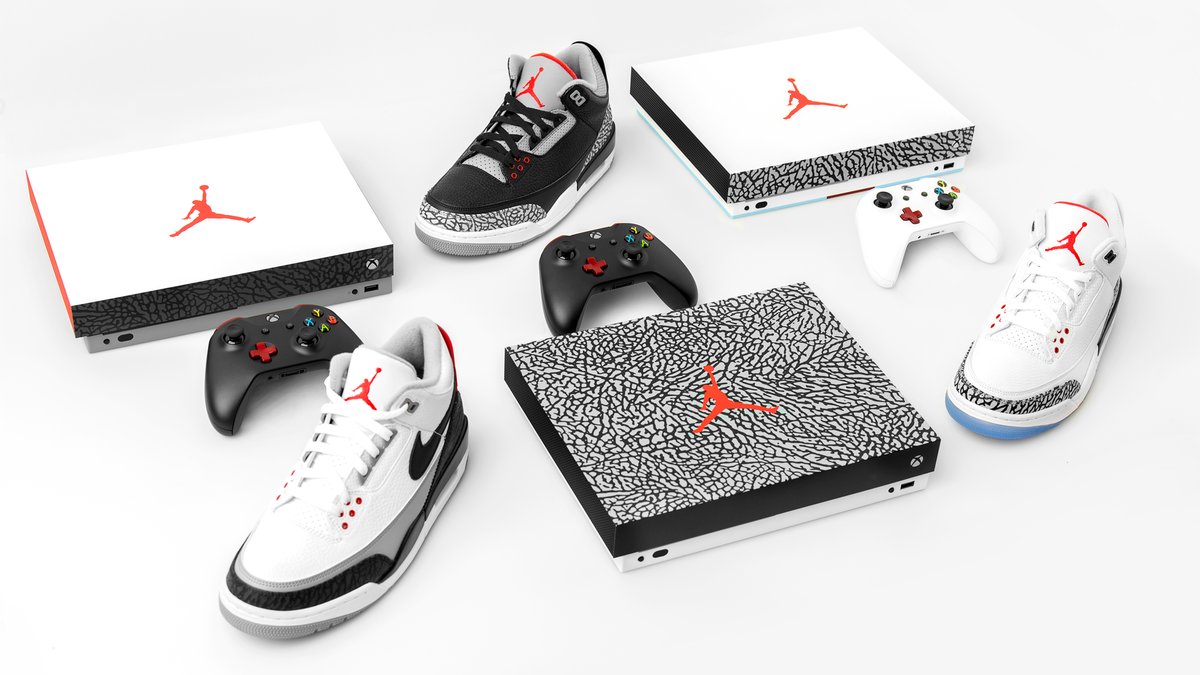 garg_ayush16's tweet photo. RT for a chance to win an Xbox One X console inspired by the #AirJordan III. NoPurchNec. Ends 02/21/18. #Sweepstakes rules: https://t.co/SQ2UctSdoE by #PyTutorials via @c0nvey https://t.co/3U7qGhk6uF
