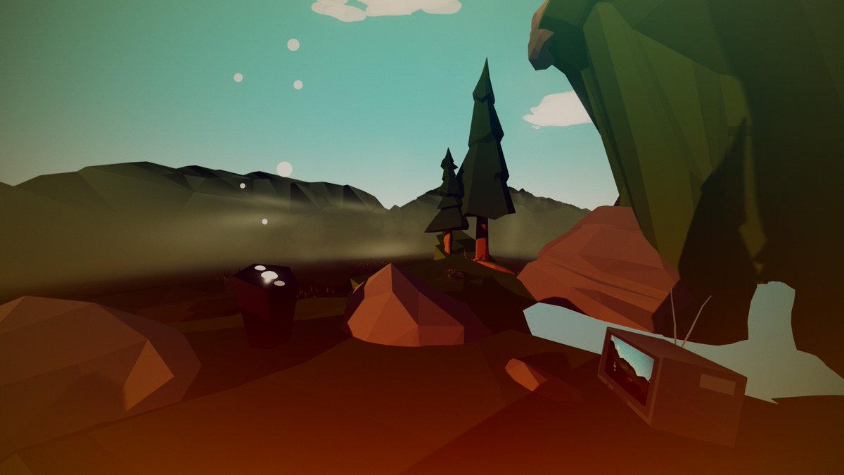 pixelfootgames's tweet photo. vistas #morphevr #lowpoly https://t.co/Z1LzuQYfr3