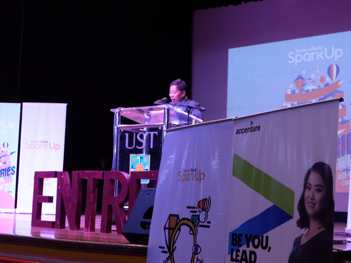 UST_STE's tweet photo. The sparkling event has just started. #SparkUpSeries #EntrepAmplified https://t.co/JVmf2zisZP