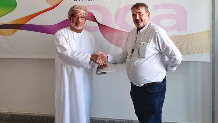 timesofoman's tweet photo. .@OcaOman receives a donation of OMR2,500:  https://t.co/7rQX7HB22F . https://t.co/NFWVeb8y00
