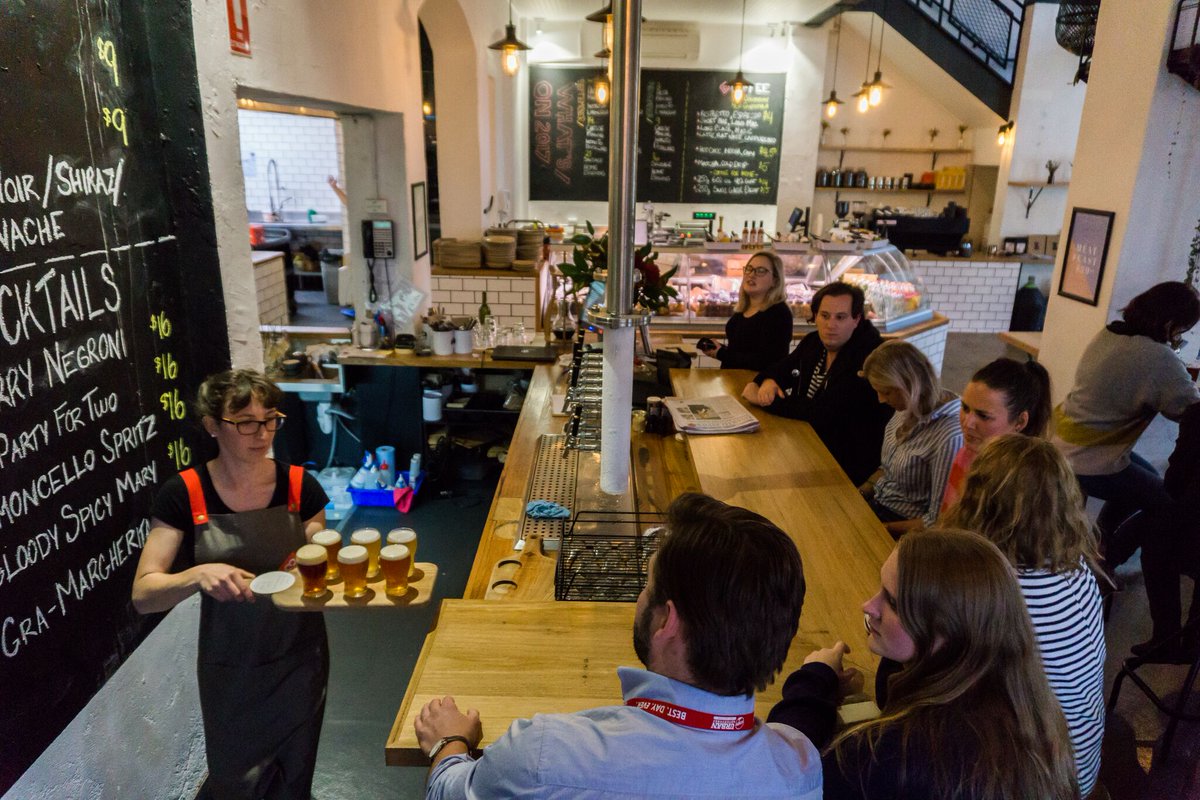 Walks101Premium's tweet photo. Explore Collingwood on our Beer Lover's Guide to Melbourne tonight. This weather calls for a cold one!

#melbourne #urbanadventures #bestdayever #beer #liveintrepid #ilivetravel #livetotravel #localsknow #collingwood #fitzroy https://t.co/QRLZMC5dBI