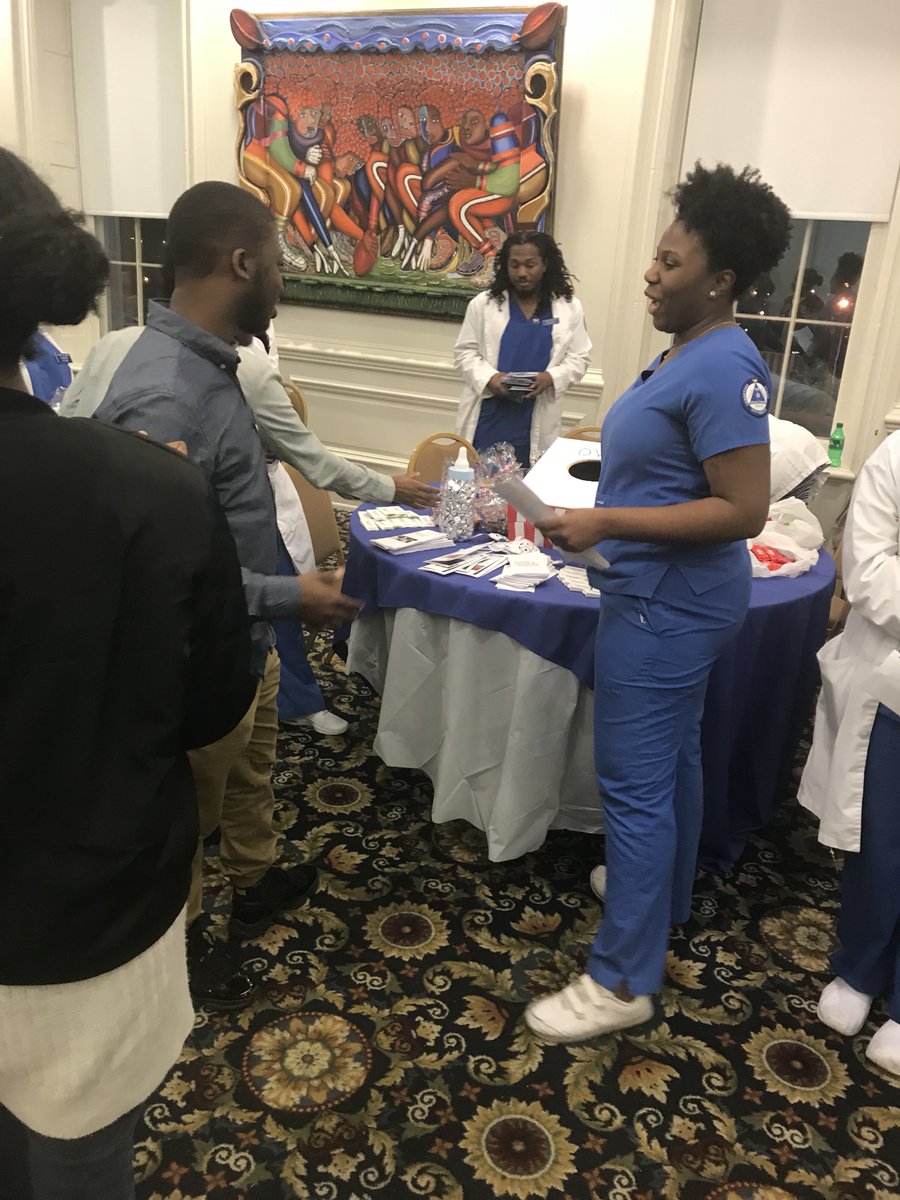 hbcuwellnesstn's tweet photo. The Scholarly Soiree is off to a great start with #breastcancer, #obesityreduction and health and wellness vendors for ages 18-35. #hbcuwellness https://t.co/fEnQVySIyG