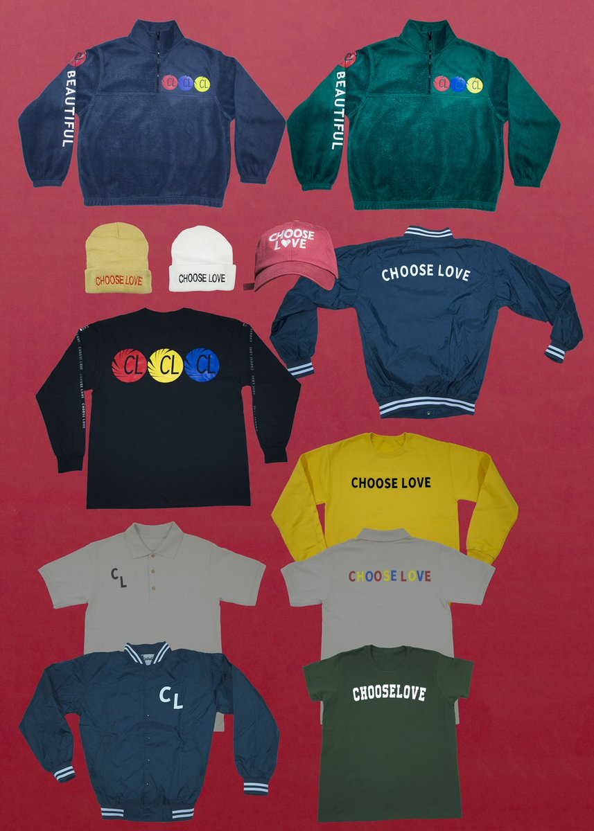ChooseloveChi's tweet photo. CHOOSE LOVE - SPRING 2018

💙💚❤️

#chooselove https://t.co/Fs251OsVBf