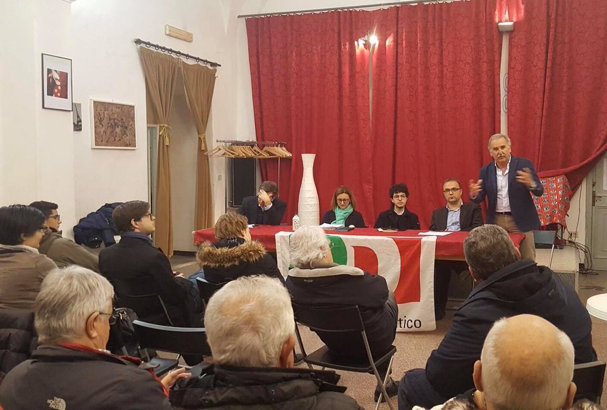 gd_imperia's tweet photo. Questa sera ad Imperia un bel momento in vista delle elezioni politiche del #4Marzo. Grazie a @MatteoLng, @lorenzobasso, @pietromannoni, Anna Russo e @DeVincenziTweet per i loro contributi. https://t.co/440A62AsAZ