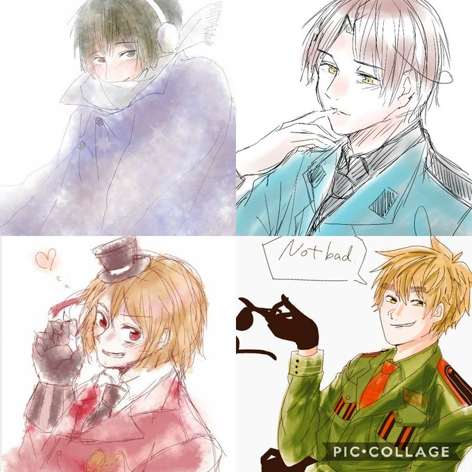 ヘタリアのtwitterイラスト検索結果 古い順