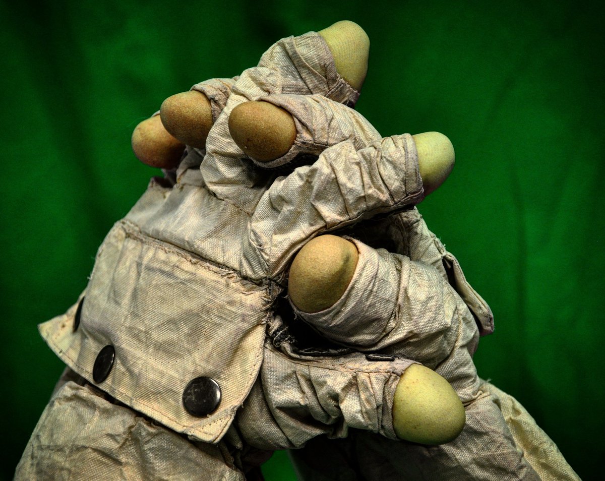 RyInSpace's tweet photo. Well my hands are officially full with 4 manuscripts to prepare for #ICES2018 in the next 2 weeks. This week while fighting a cold I wrapped up data collection including photographing final shots of the @FFDSpaceSuits gloves I used during our #MDRS188 #analogue #Mars #simulation. https://t.co/DNBJrYveDe