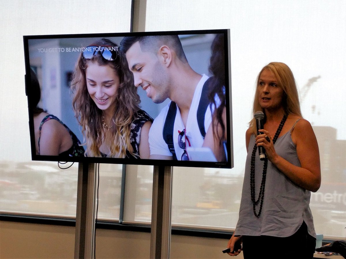 "You can do anything you want, and you live in exciting times" <a href="/francesvnz/">Frances Valintine</a> of @NZMindlab talking about the possibilities for youth in technology in a rapidly changing world at Y-Tech #foryouthbyyouth #ytech2k18