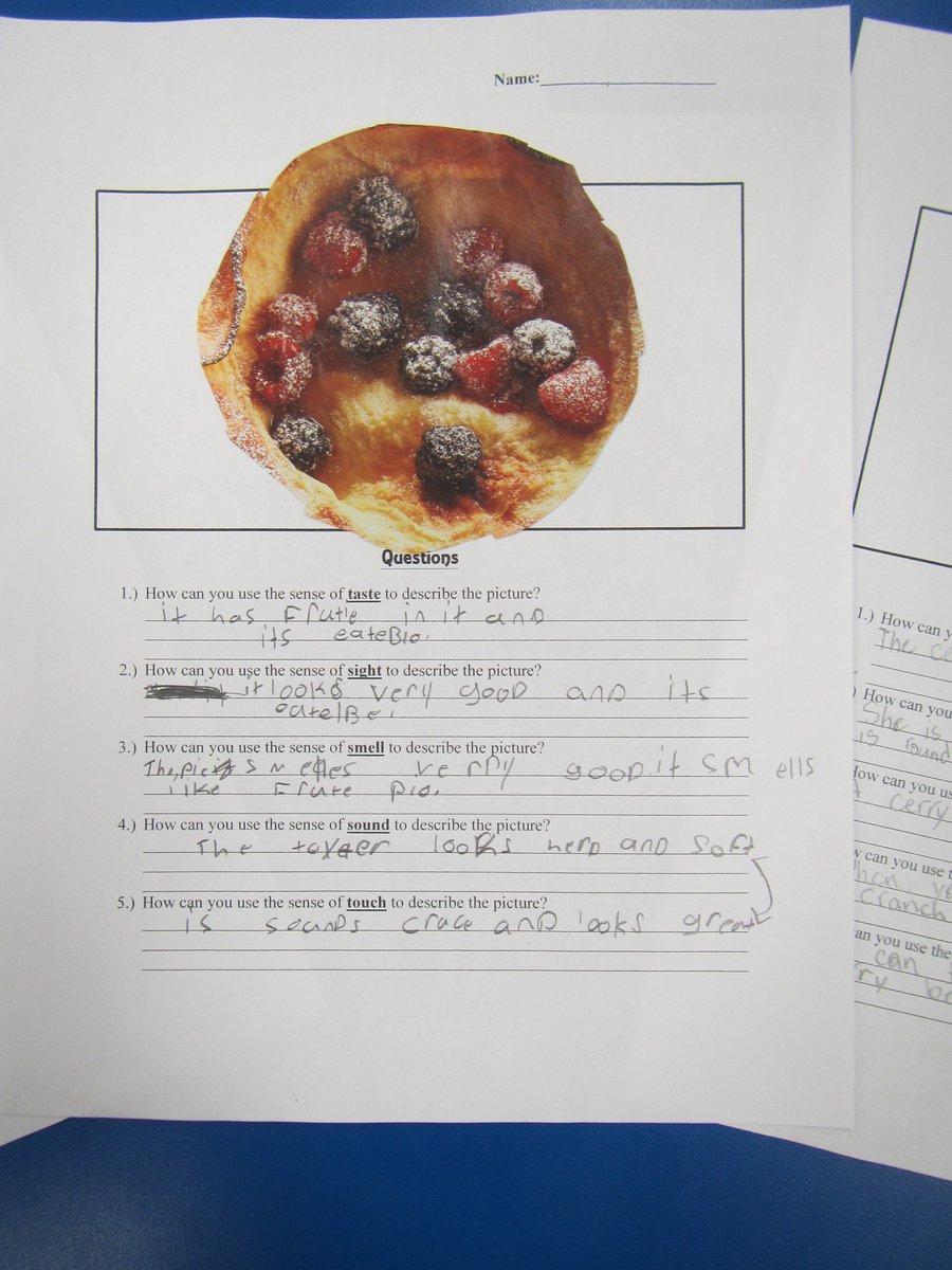SebastienTeach's tweet photo. Our Grade 6 students (@StLukeOttawa ) began dipping their toe into the wide ocean of poetry, as they practiced their descriptive writing with a focus on the 5 human senses, through a picture of their choosing. Here we have some rather nice choices! https://t.co/twh1ennBVL