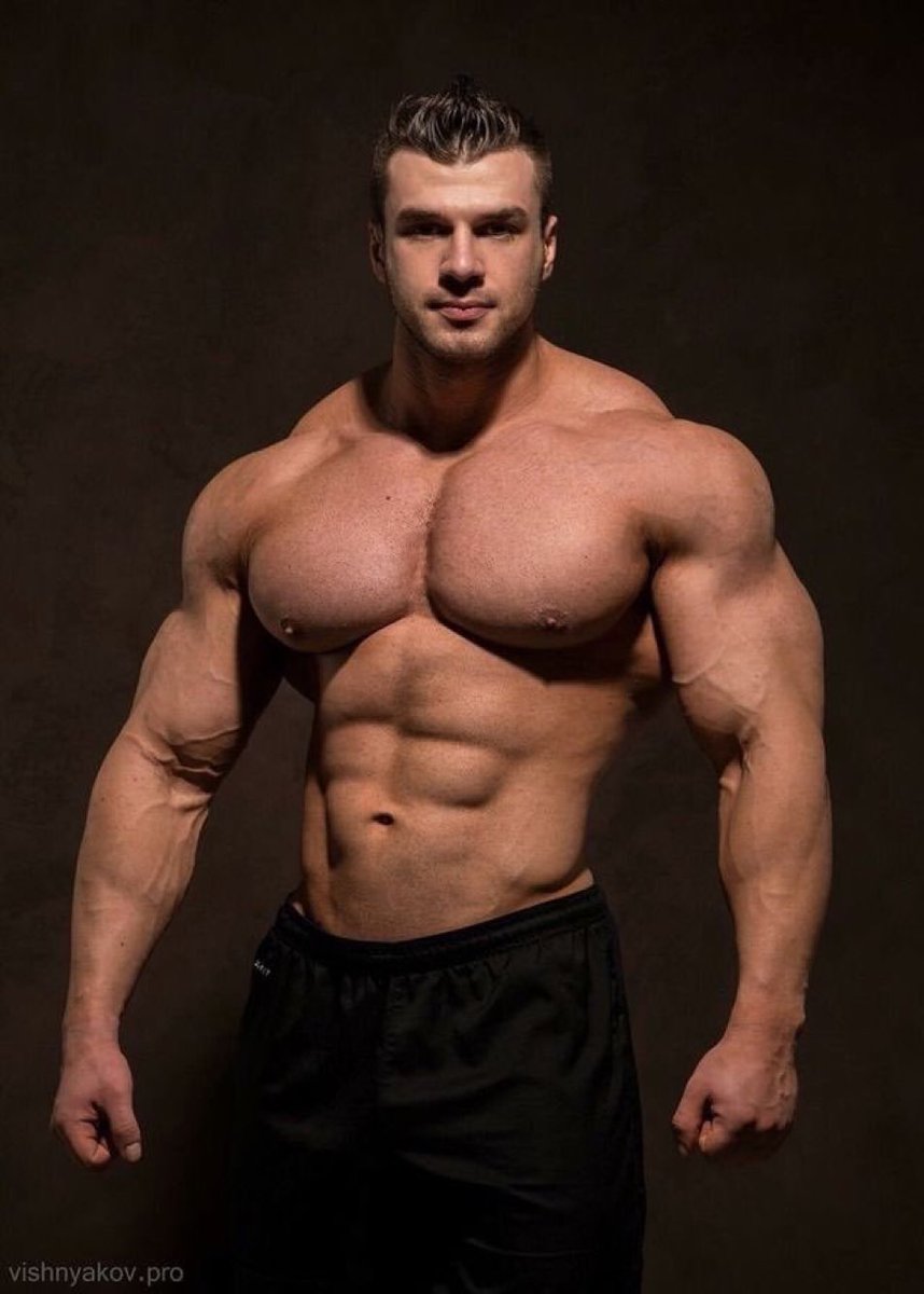 Muscular gay men naked