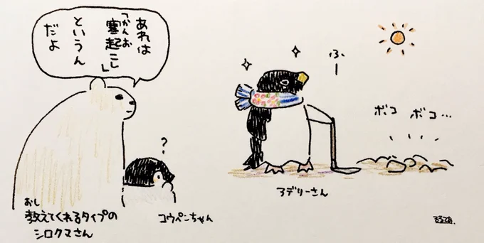教えてくれるタイプのシロクマさん 