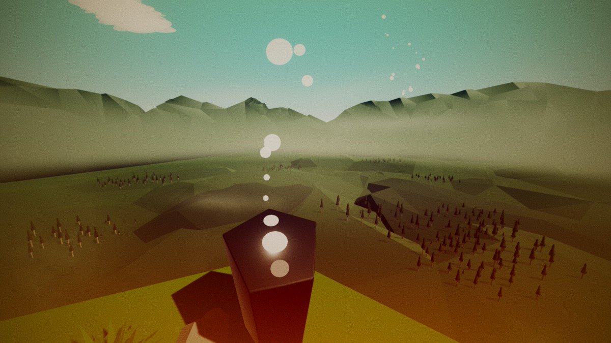 pixelfootgames's tweet photo. Distant objects #morphevr #lowpoly #gamedev https://t.co/7CyD5I9o3h