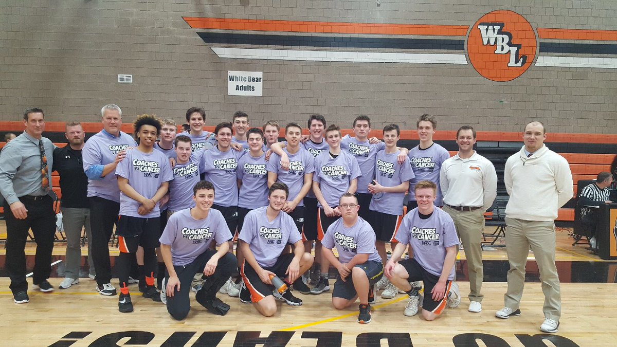 Big win tonight for the Bears! 69-65 over Woodbury.
Thank you to everyone who made our Coaches vs. Cancer event night a huge success!