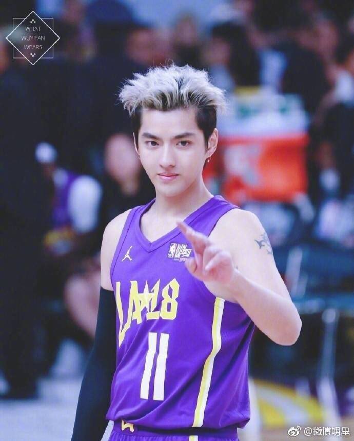 cdrama tweets on X: #KrisWu for the Louis Vuitton x NBA