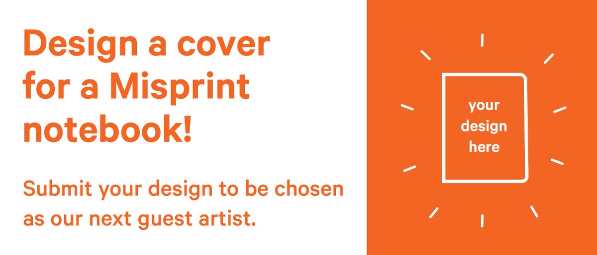 There is still time to #submit your designs to be featured on our #GuestArtist notebook. Submissions close Feb 19th Midnight. The chosen artist will receive a cool prize too.

Follow the link to find out how to apply! 
👉buff.ly/2F0I4iI👈