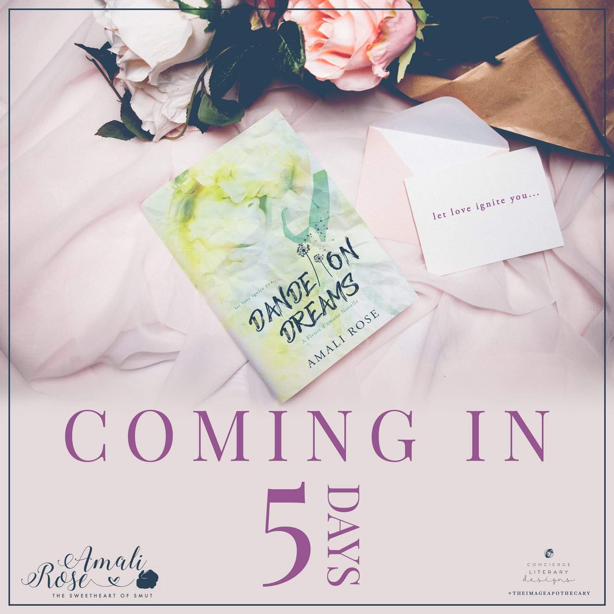 authoramalirose's tweet photo. #DandelionDreams by Amali Rose is #ComingSoon!
#SweetheartOfSmut #SexyRomCom #LetLoveIgniteYou
#IARTG #EARTG
Add to your GR TBR →
https://t.co/iQxeu6iiXq https://t.co/urWbk2ZyTG