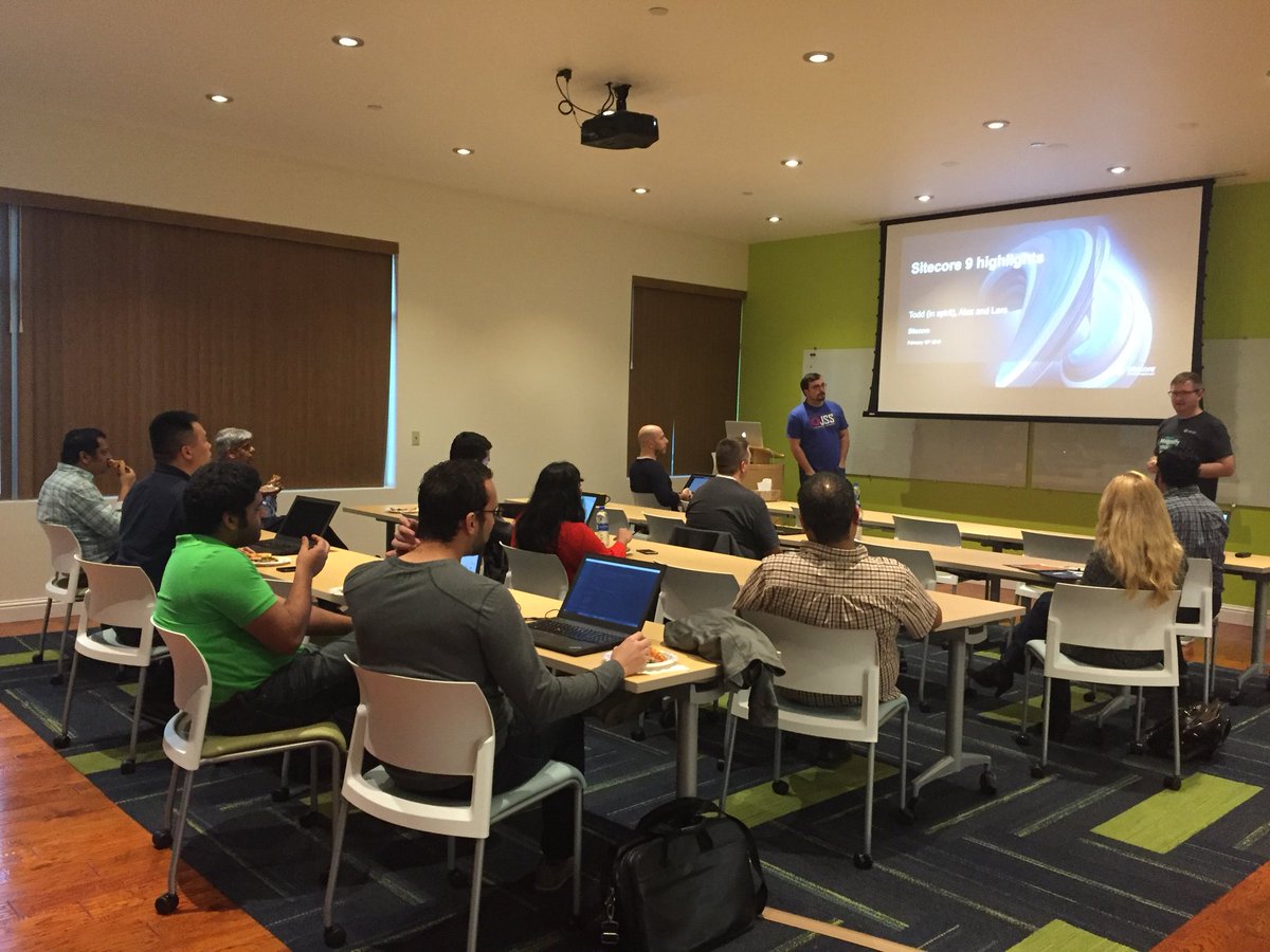itinocom's tweet photo. What a great way to finish the @coveo roadshow! Thanks @symsoft for hosting a super @Sitecore User Group in Sacramento! 
Are you interested in presenting? Reach out to @bushland25 Looking forward to a blooming community in this city! https://t.co/B15wyUtX8S