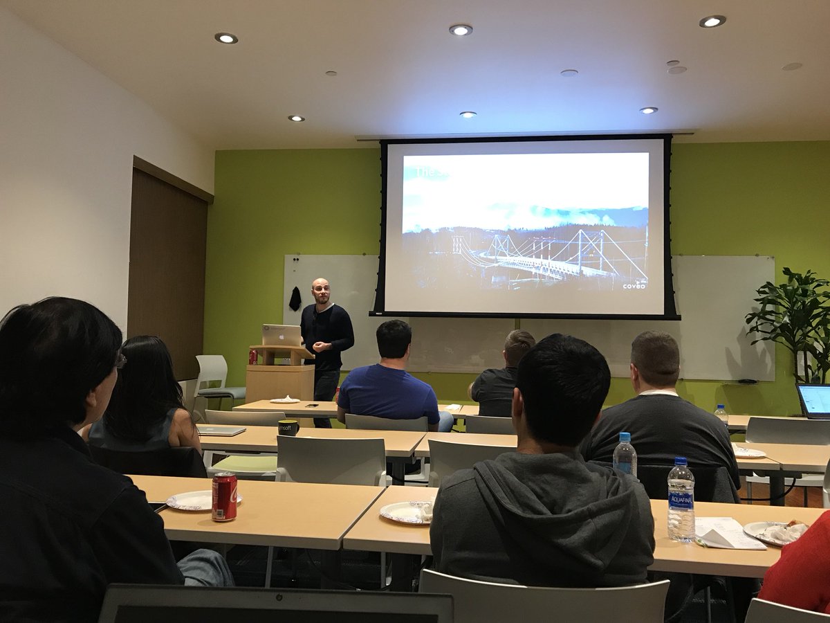 XingHL's tweet photo. And thank you so much @coveo @VincentBernard_ @itinocom for presenting in the Coveo cloud at Sacramento Sitecore User Group today 😄🙌 so much fun hanging out with the Coveo team today :) #coveo https://t.co/vHp02Zw9u3