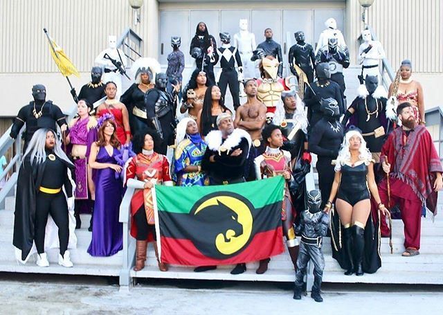 NubiaOneSpeaks's tweet photo. #Repost @drlawsphotolab
・・・
From @dragoncon The beauty of wakanda!  #blackpanther #cosplay #blackhistorymonth #28daysofblackcosplay #blackpanther #storm #doramilaje #shuri #zuri #nakia #madameslay #dogsofwar #warriorfalls #tchaka #killmonger #marvel … https://t.co/i8hmL9sfIS https://t.co/MqIvs1nqMV