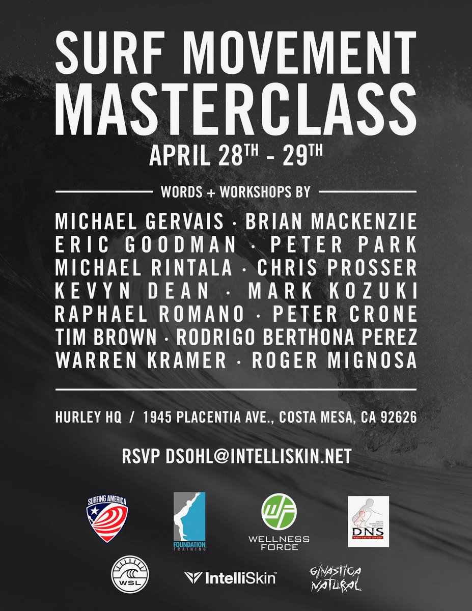 DrMignosa's tweet photo. Don't miss this opportunity to attend a Masterclass in Movement!

Multiple workshops held over a two day period from some of the top exercise, movement, and psychology coaches in the industry today!

Contact dsohl@intelliskin.net to sign up! https://t.co/N6CWr3Tgum