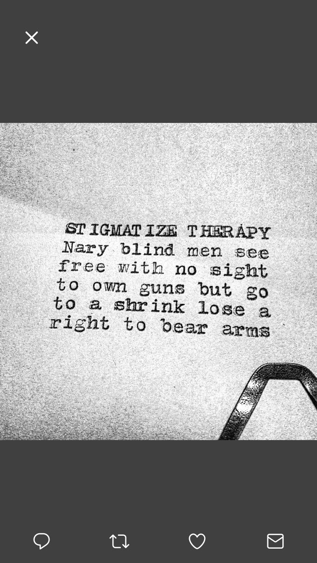 PoetAlanHaider's tweet photo. @CNN @donlemon  guest Joey Mondelli is an idiot. People with autism deserve the right to bear arms too otherwise we STIGMATIZE THERAPY. https://t.co/F3h5MTGOIO