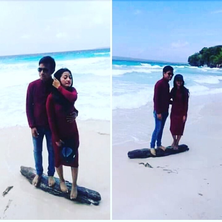 LurdesDeAlmeid1's tweet photo. Asyik bisa luangin waktu ama istri tercinta. Nuangsa baru keren pantainya #FildanDa41 https://t.co/eOrVemzHSQ