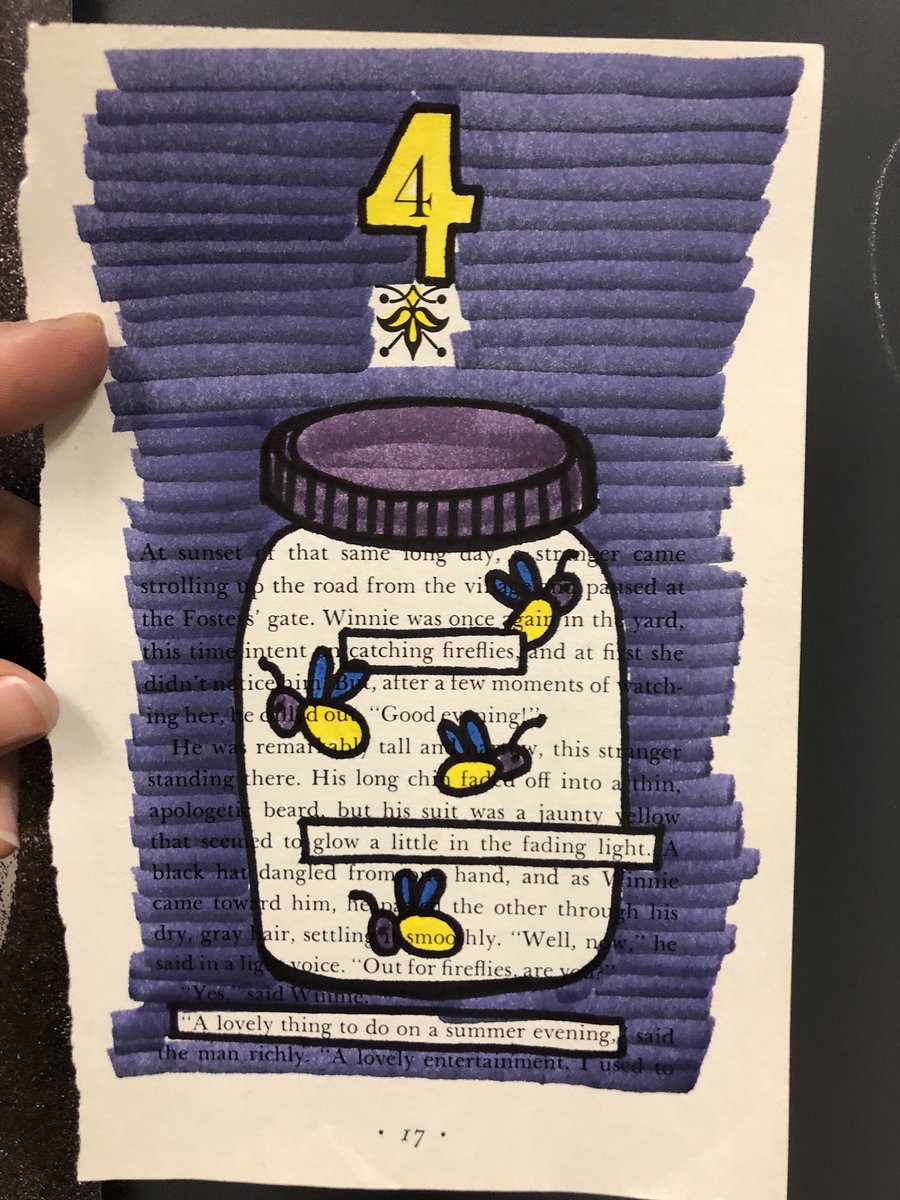 ESchmidt_Math's tweet photo. Awesome Blackout Poetry in Mrs. Ripple’s class @Creekside_Int https://t.co/9UHChKCx0e