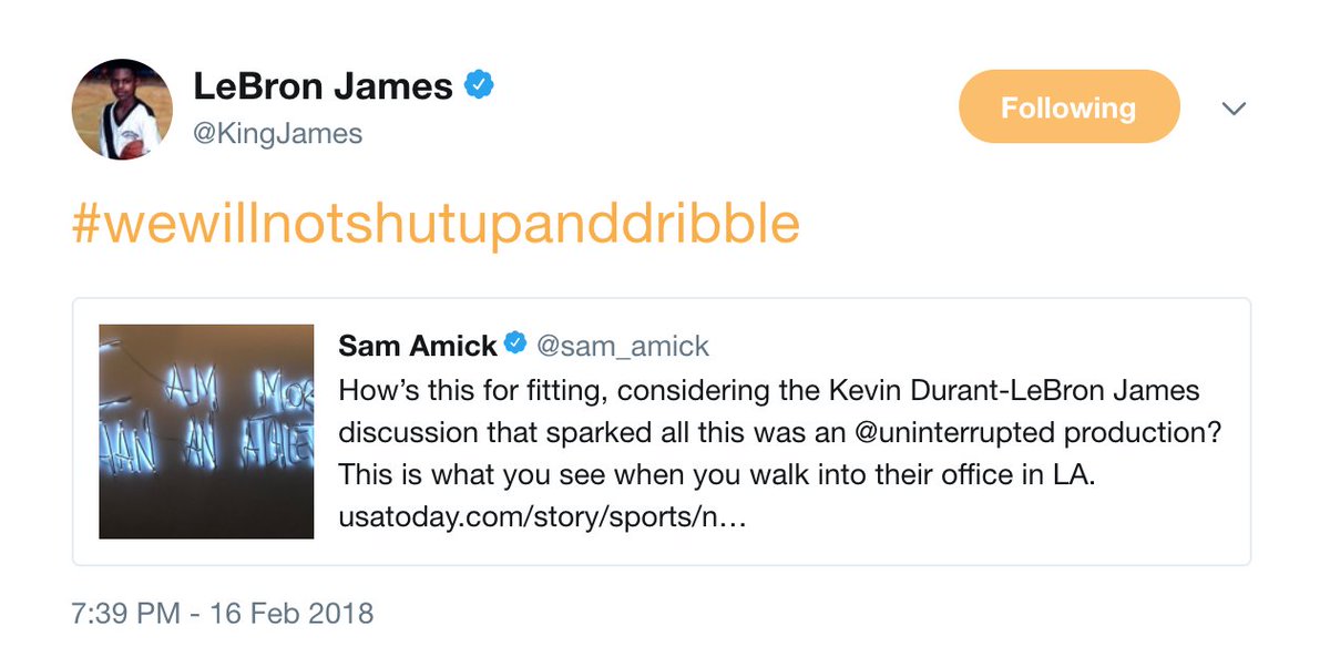 just shut up and dribble