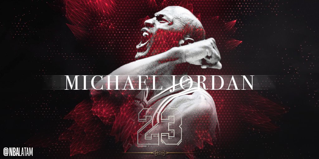 NBALatam's tweet photo. ¡Latinoamérica felicita al 6 veces Campeón de la NBA, 6 veces MVP de Las Finales, 5 veces MVP de la liga y 14 veces All-Star, MICHAEL JORDAN. ¡Felicitaciones, Air Jordan! https://t.co/Ic69DH9oI1