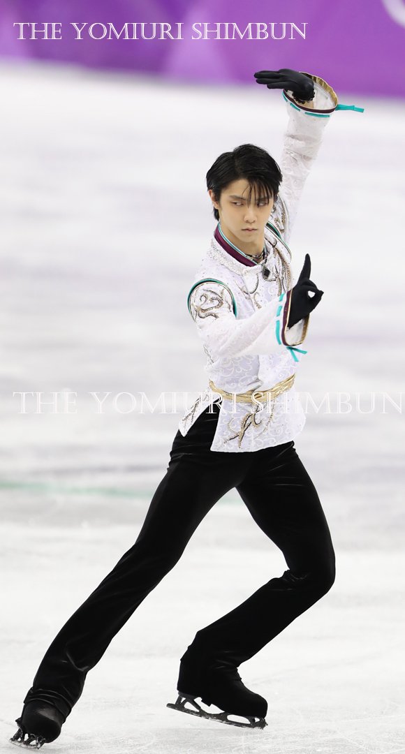 Uzivatel 読売新聞写真部 Na Twitteru フィギュア スケート男子フリー 羽生結弦 選手の演技 1７日 韓国 江陵で 守谷遼平撮影 平昌五輪 フィギュアスケート男子フリー