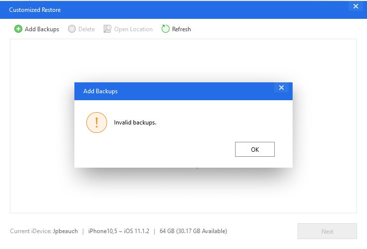 Backup Backup