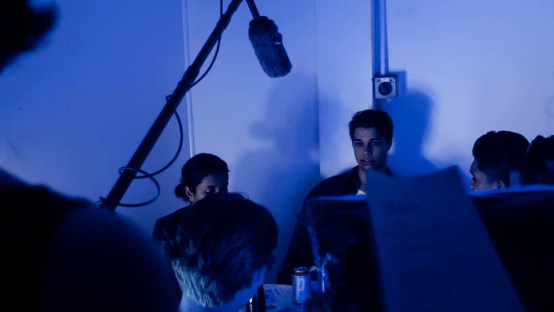 DistantTape's tweet image. Keep your eyes peeled mid-next week for Glass House's first film! 
In the meantime, here are some BTS shots courtesy of instagram.com/tegan_arts/