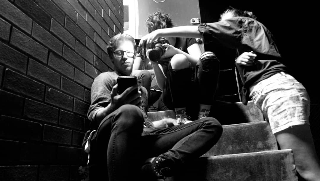 DistantTape's tweet image. Keep your eyes peeled mid-next week for Glass House's first film! 
In the meantime, here are some BTS shots courtesy of instagram.com/tegan_arts/