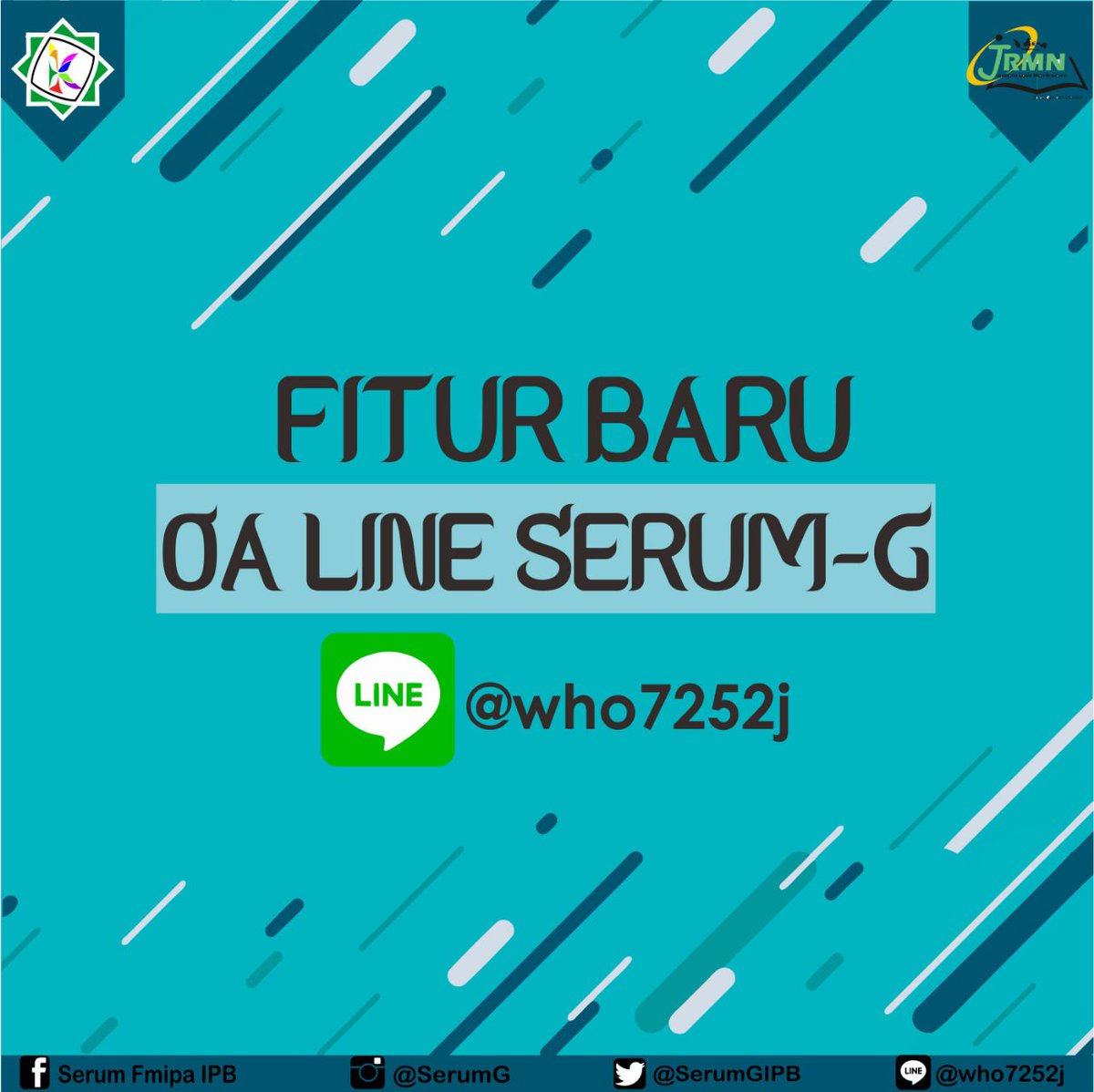 Fitur baru OA LINE SerumG 
instagram.com/p/BfSLhQFHwdE/…
