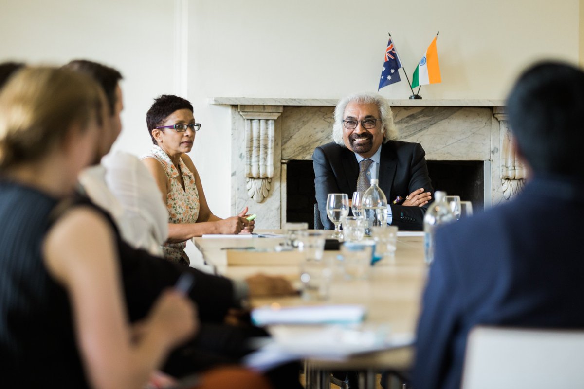 sampitroda's tweet photo. I also had a privilege to interact with Professors and intellectuals at the Australia India Institute in Melbourne. https://t.co/CLAX6wxSFU