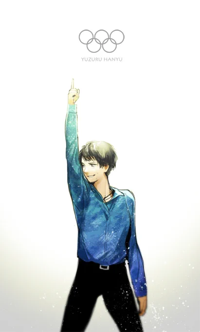 フィギュア金銀おめでとうございます;;イラストはソチの時のですがお祝い…! 