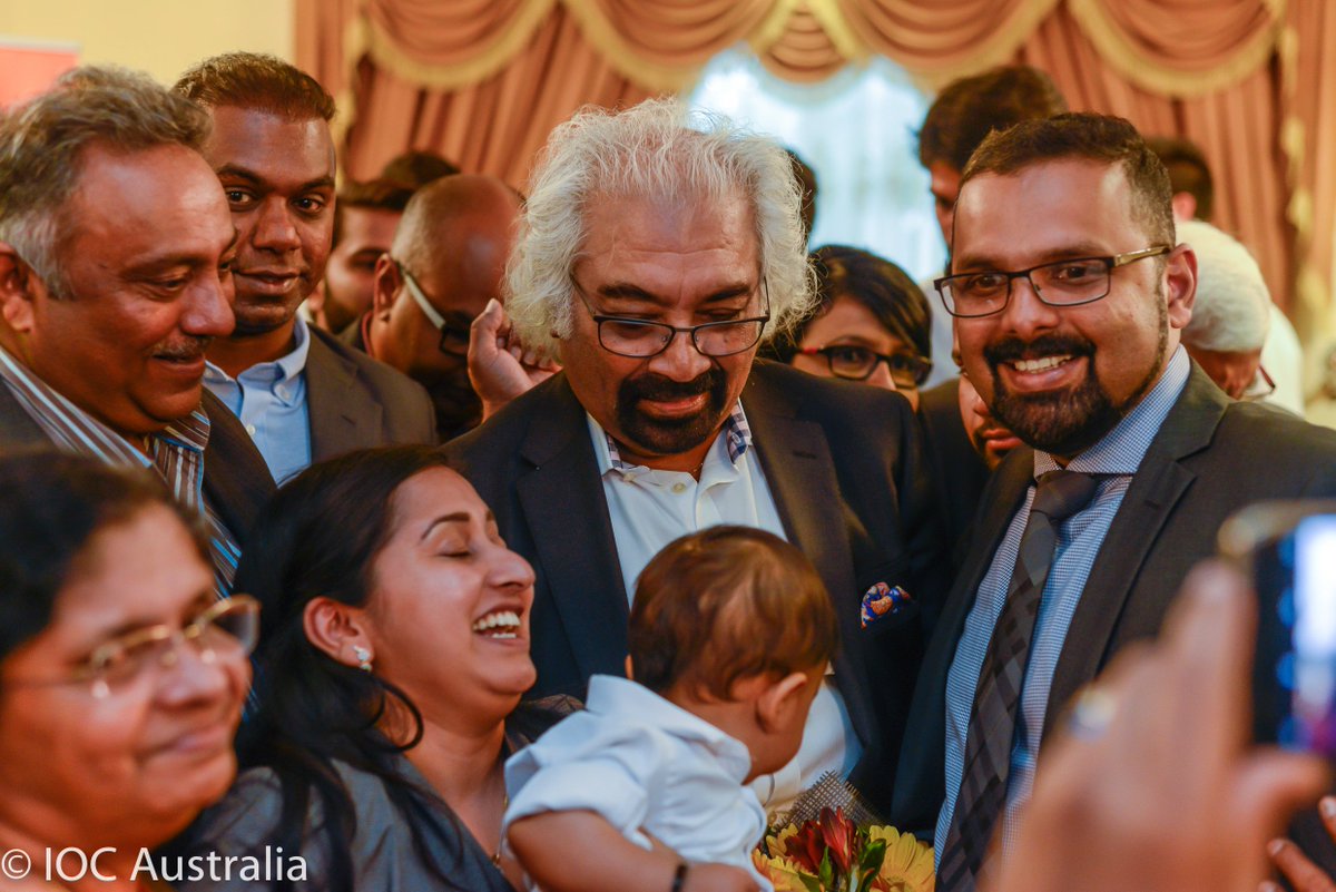 sampitroda's tweet photo. They are well accomplished and still well connected with India. I admire their success in Australia and commitment and concern for developments in India. https://t.co/t3uKTQP8zZ