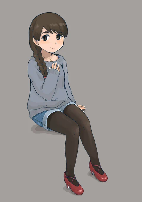 #艦これ #浦波休日はわりと大人な私服の浦波 