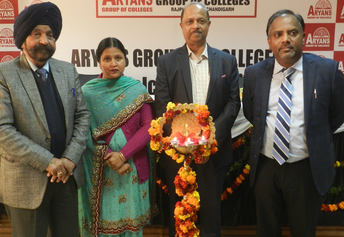 A wonderful visit to Aryan Group of colleges #aryanschd promoting #UFV