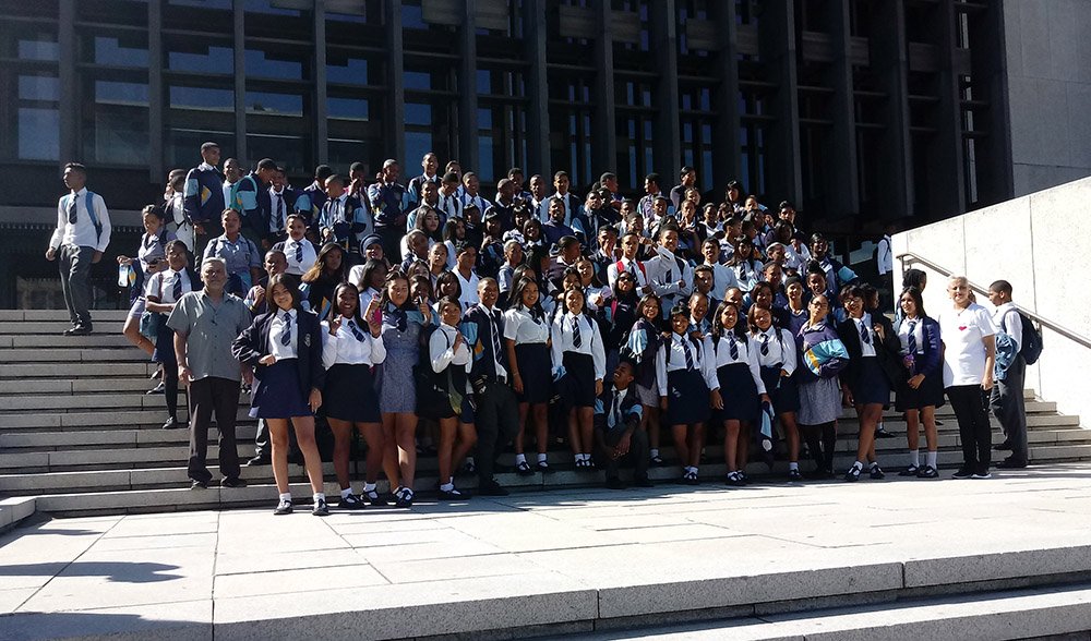CapeTown_Opera's tweet photo. Brilliant! 135 young people experiencing the theatre @ #TsotsitheMusical. "A huge thank you from the learners of Grassdale High. They loved the performance and so did I!" Beryl Pirie. https://t.co/K2IcCx3DkA