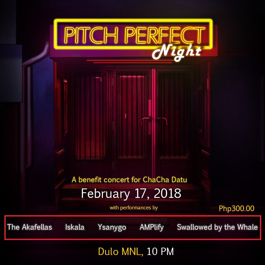 See you guys tonight! #dulomnl #swallowedbythewhale