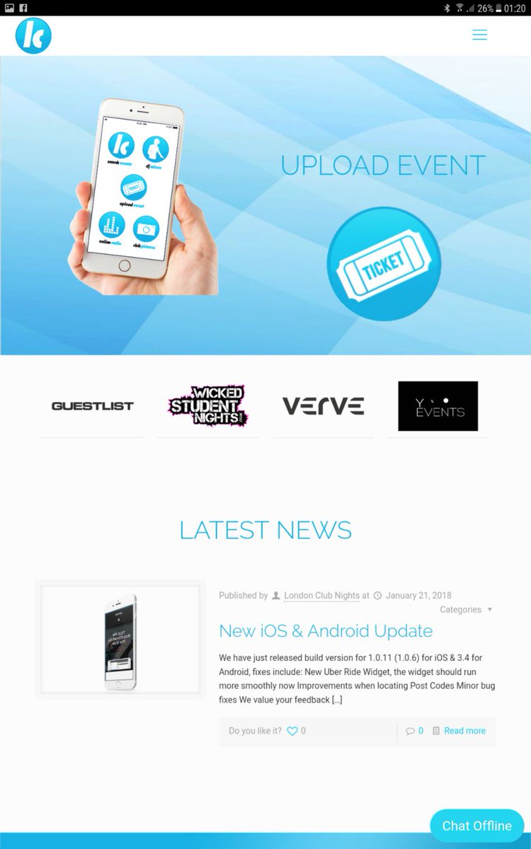 LADIESGOFREE's tweet photo. Check Out The New #Website #Promoters Upload Your Events To Our App Via Our Website #Clubbers Download Our App Vial Our Site! https://t.co/tuTBYJDEnv