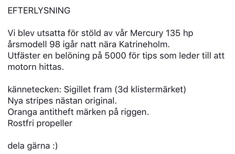 nataliestenroos's tweet photo. EFTERLYSNING! https://t.co/je5HS2cBNh
