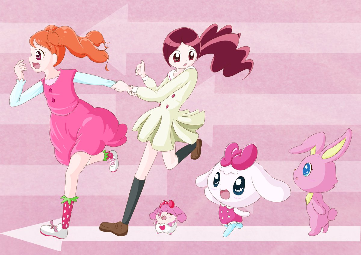 ぱもっぷる Twitter પર プリキュアにたまごっち ジュエルペット ここたまと好きな作品に好きなキャラクターを詰め込みました たまごっちと ここたまは初めてのデジタル