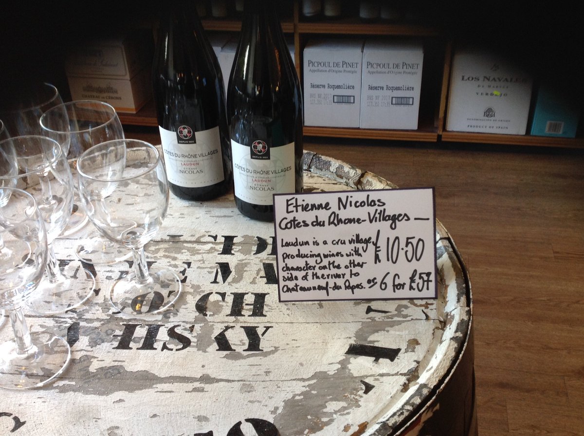 SWofFulhamSW6's tweet image. Tasty red to try today!