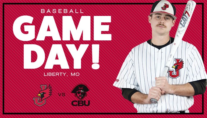JewellCardinals's tweet photo. @Jewell_Baseball 🆚 @CBUBucs #DefendTheNest 
❗️ 2018 Season Opener ❗️
📍 Talley Stadium
⌚️ 10:30 AM / 1:30 PM https://t.co/oET869krp7