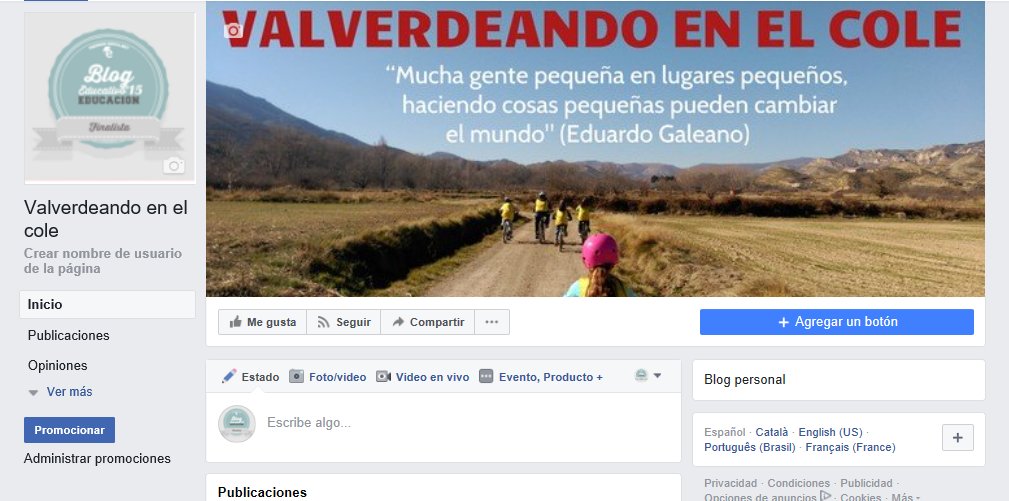 OrtegahOrtega's tweet photo. YA TENEMOS PÁGINA EN FACEBOOK DEL BLOG "VALVERDEANDO EN EL COLE"
¿OS LO VAIS A PERDER #educación #edufis #frikimefs #EF1hdiaria #PhysEd #BeActive? https://t.co/FGVQFcXQ4B
